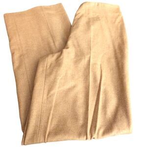 Gunex tan wool pants‎